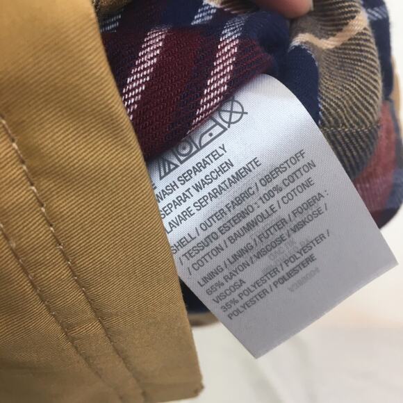 Denim&Co hi lo snap button Jacket Yellow Gold XS - Picture 13 of 13